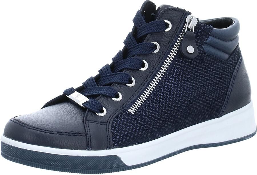 Ara 12-24499-22 dames sneakers blauw