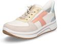 Ara Slip-on sneakers Sapporo vrijetijdsschoen veterschoen met frotté voering h-breedte - Multicolor