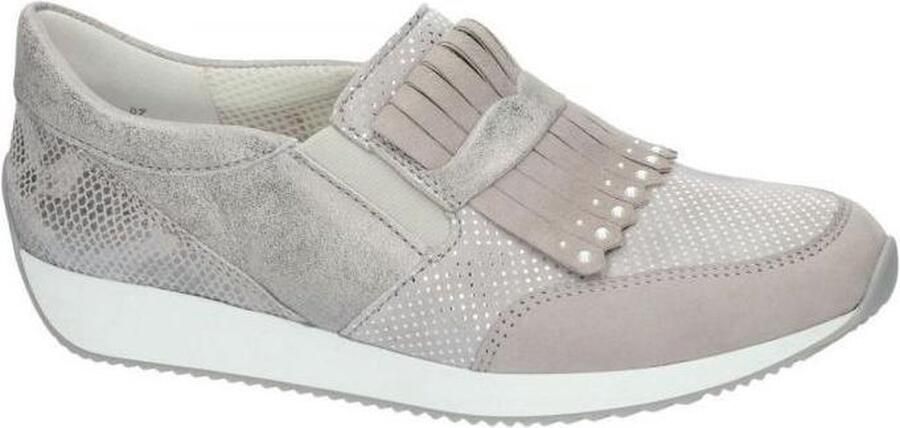 Ara -Dames taupe mocassins loafers