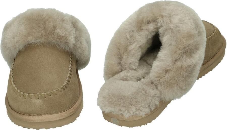 Ara -Dames taupe pantoffels - Foto 2