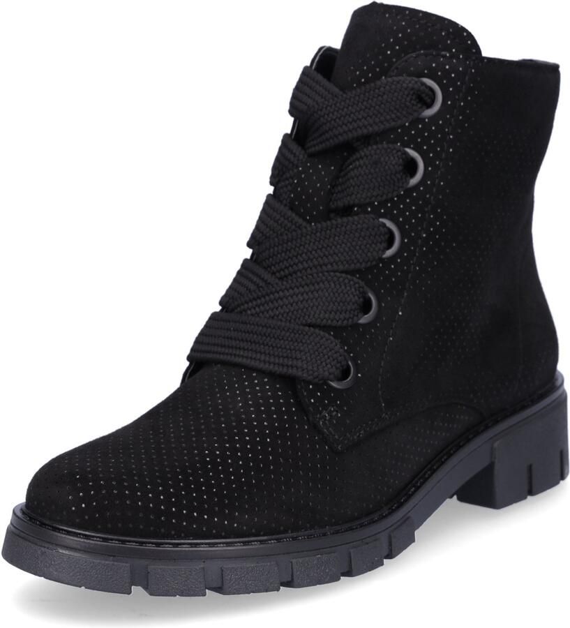Ara dames veterboot zwart