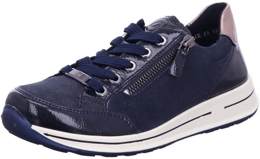 Ara dames veterschoenen blauw