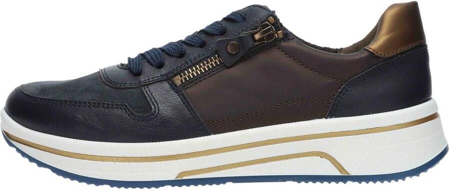 Ara Sneakers Sapporo vrijetijdsschoen lage schoen veterschoen in comfortwijdte h = zeer breed