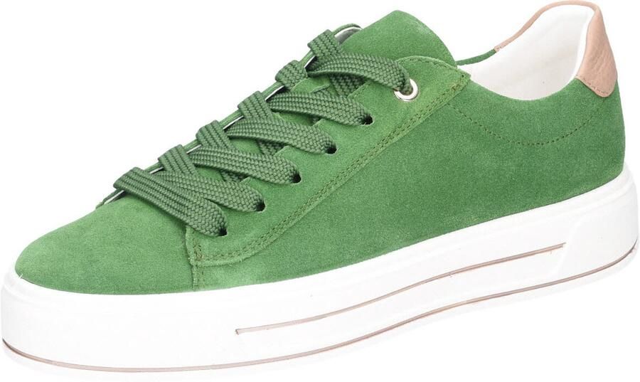 Ara dames veterschoenen groen