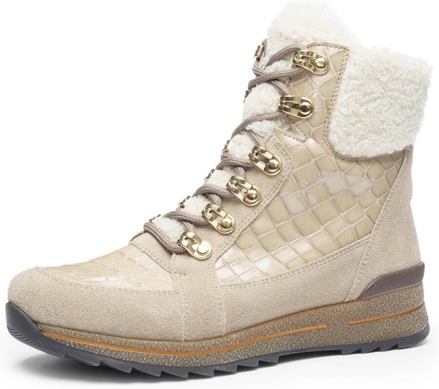 Ara Enkellaars Osaka kasjmier taupe offwhite