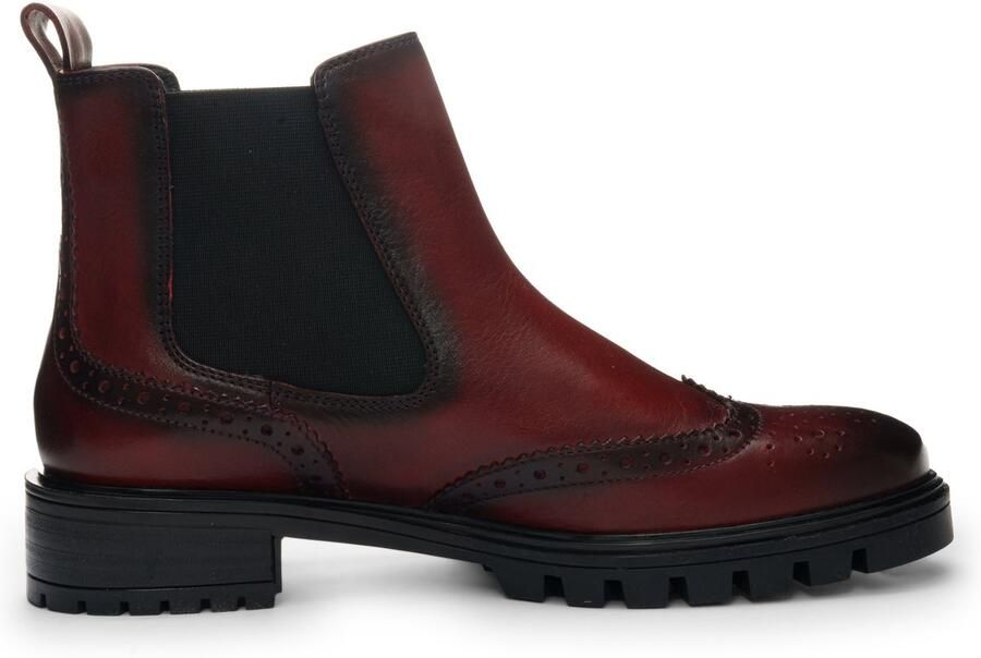 Ara Chelsea-boots Tulsa enkellaars instaplaarzen met lyra-perforatie g-breedte (breed)