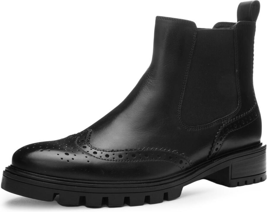 Ara Chelsea-boots Tulsa enkellaars instaplaarzen met lyra-perforatie g-breedte (breed)