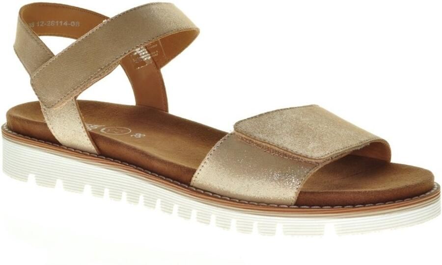 Ara High Soft Trendy Damessandaal Leder