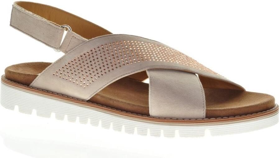 Ara Kent Kruisband Sandaal Voor Dames Met Diamentjes