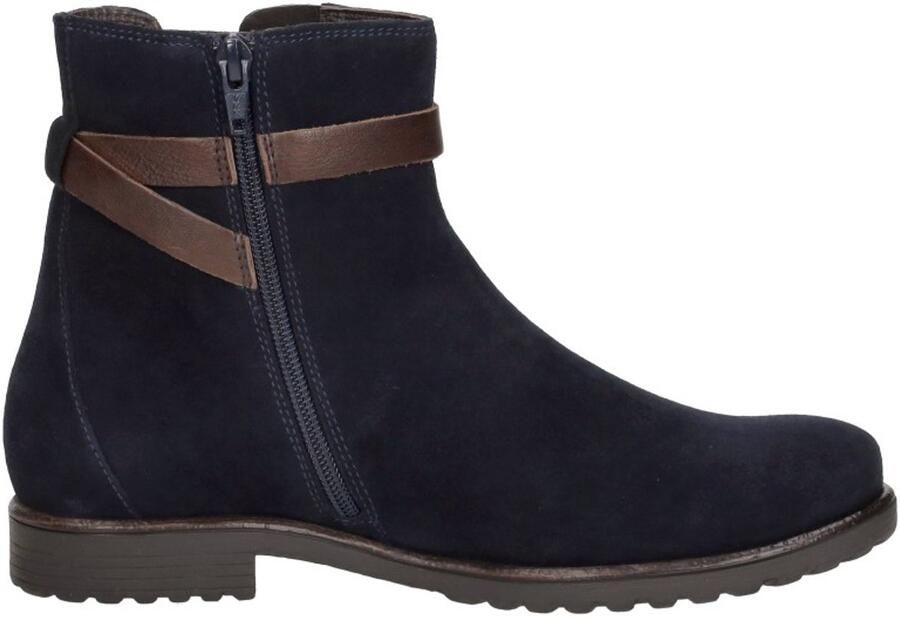 Ara Liverpool-ST 2.0 Enkellaarsjes Plat blauw