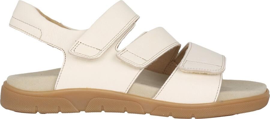 Ara Off White Leren Dames Sandaal