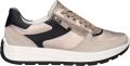 ARA Sneakers laag 'New York' donkerbeige goud zwart - Beige