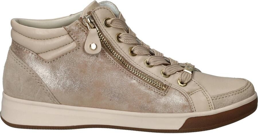 Ara OM-ST-High-Soft Veterschoenen Dames Beige