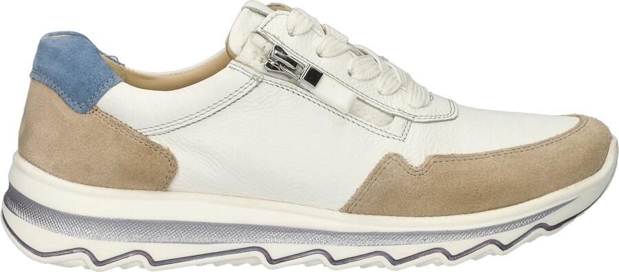 Ara Orlando dames sneaker Beige wit