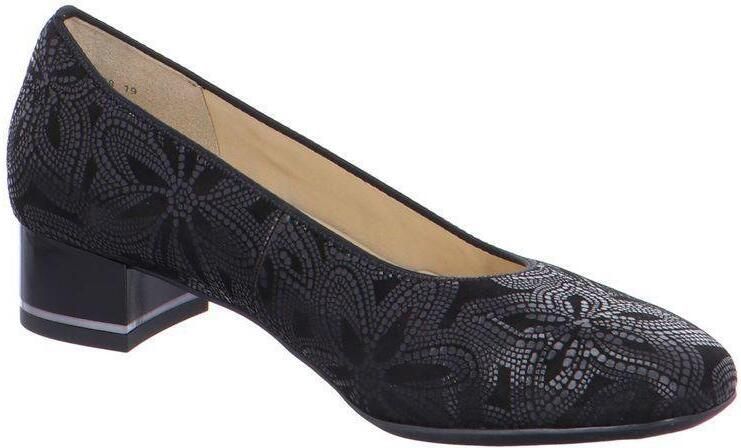 Ara Pumps Graz avondschoen feestelijke schoen blokhak met reptielprint - Foto 2