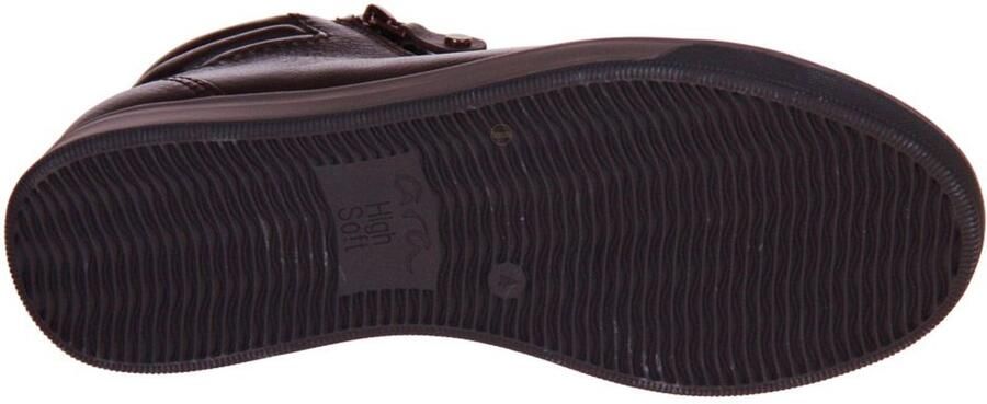 Ara Rom Hoge Sneaker Bruin G-leest