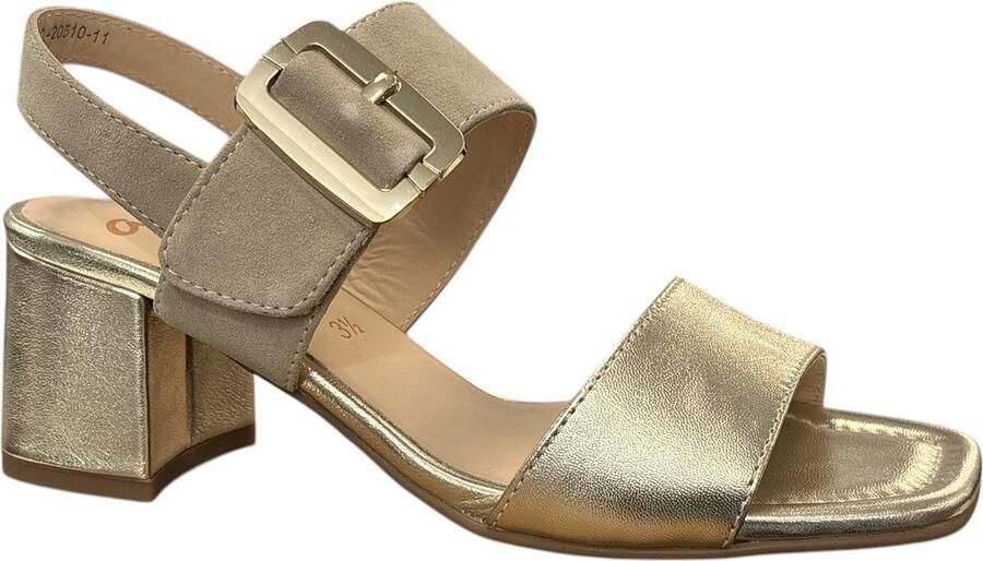 Ara Sandaal Beige Goud