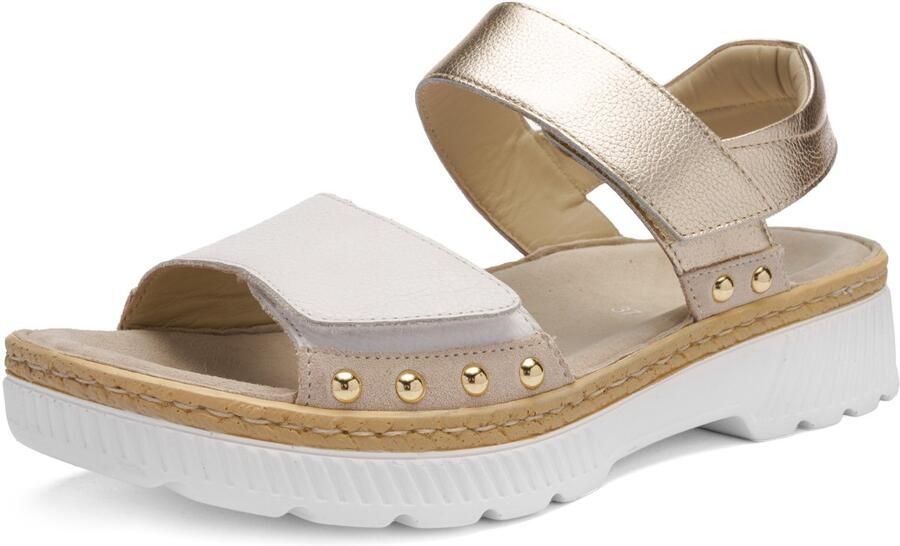 Ara Sandaal Capri beige wit