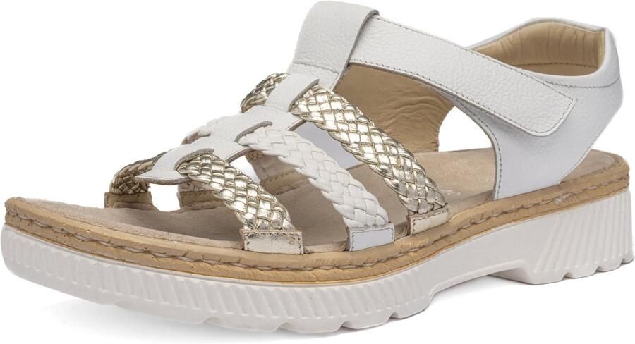 Ara Sandaal Capri wit platina