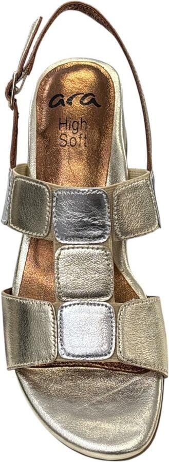 Ara Sandaal Goud Zilver