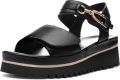 Ara Sandalen met sleehak - Zwart