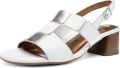 Ara Sandaal Riva wit zilver - Wit
