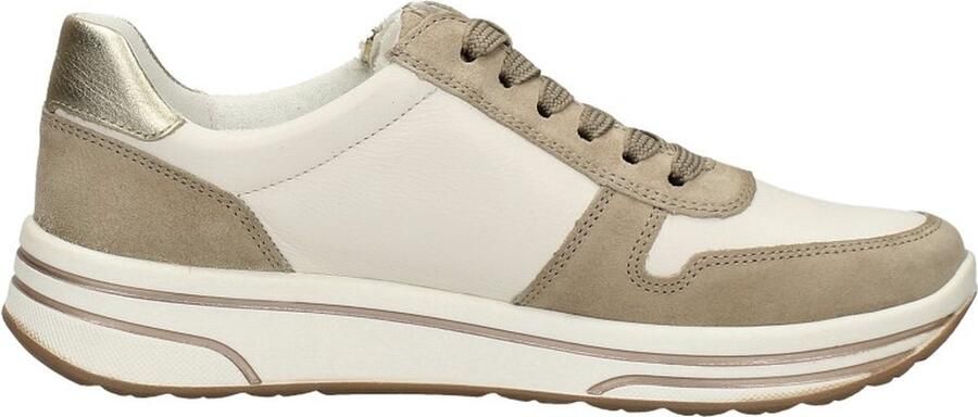 Ara 1232440 Volwassenen Lage sneakers Dames sneakers Wit beige