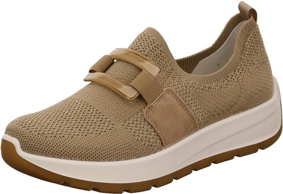 Ara Slip-on sneakers New York vrije tijd schoen wedge sneaker comfort schoen in wijdte h (= zeer wijd)