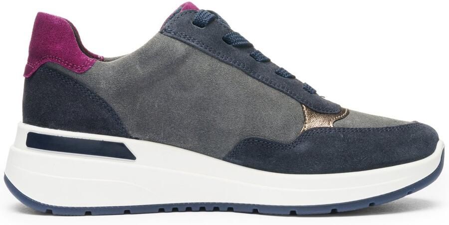 Ara Sneaker Garda grijs blauw