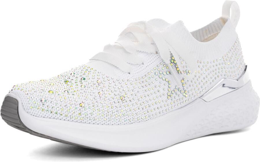 Ara NU 21% KORTING Slip on sneakers Maya met glinstersteentjes h wijdte