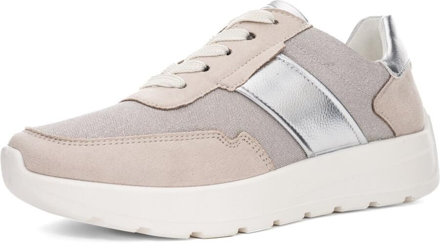 Ara Sneakers met sleehak New York wig sneaker veterschoen in comfortwijdte h (= zeer breed)