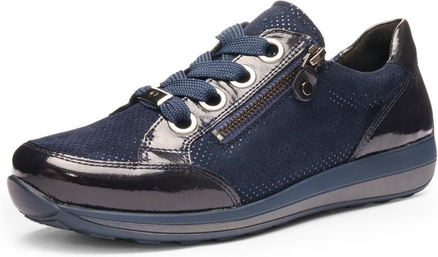 Ara -art- 12-64587 02 -blauw-lak-sneaker-dames