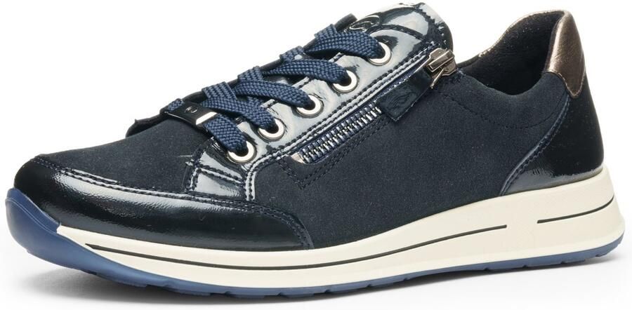 Ara Sneaker Osaka blauw kasjmier