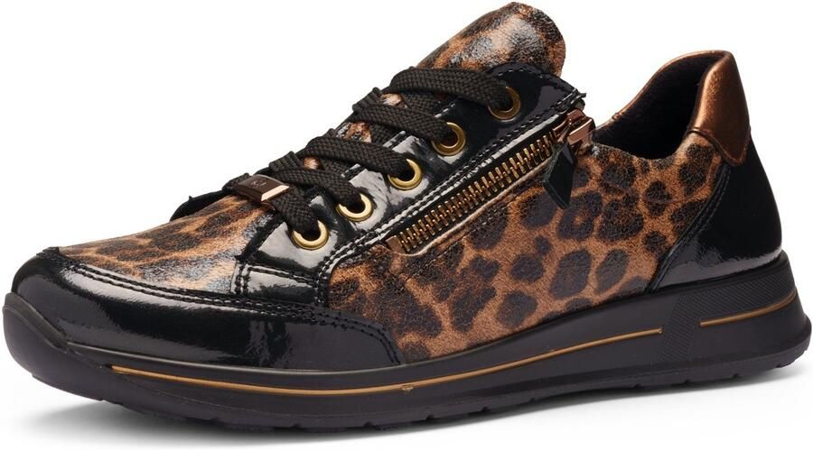 Ara Sneaker Osaka zwart nuts mocca