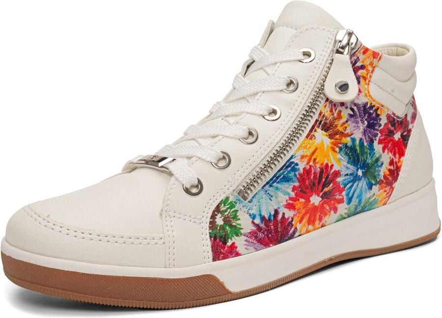 Ara Sneaker Rom wit multi
