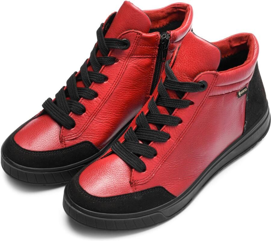 Ara Sneaker Rom zwart chilli