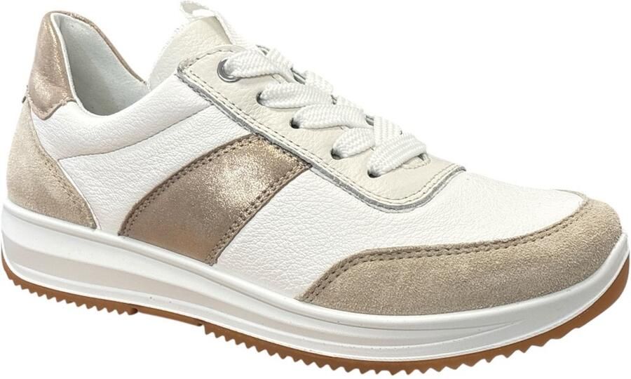 Ara Sneaker Wit Beige