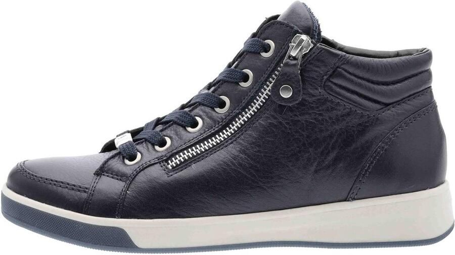Ara 1244499~~~~~~~~~~~~~~~~~~~~~~~ Hoge sneakers Veterlaarzen Dames veterschoenen Dames sneakersHalf-hoge schoenen Blauw - Foto 2