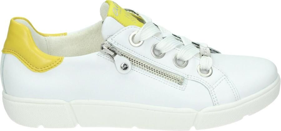 Ara 14417 Volwassenen Lage sneakers Kleur: Wit beige