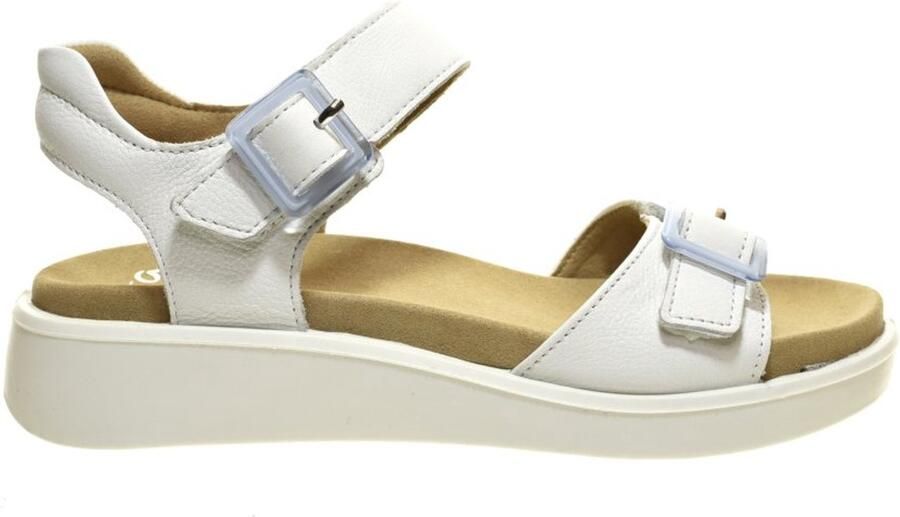 Ara Witte Sandalen Brede Voet