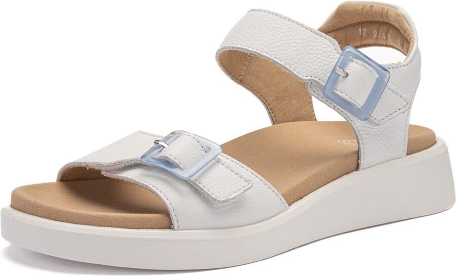 Ara Witte Sandalen Brede Voet