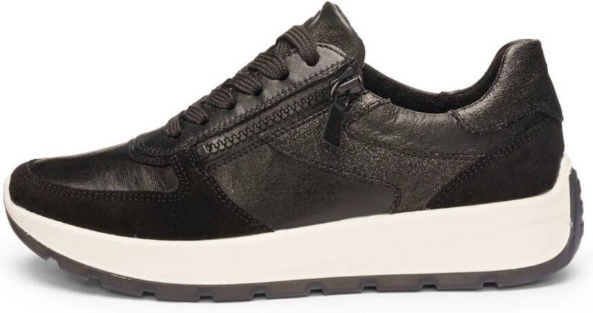 Ara -art 12-25112 01-zwart-dames-veter rits