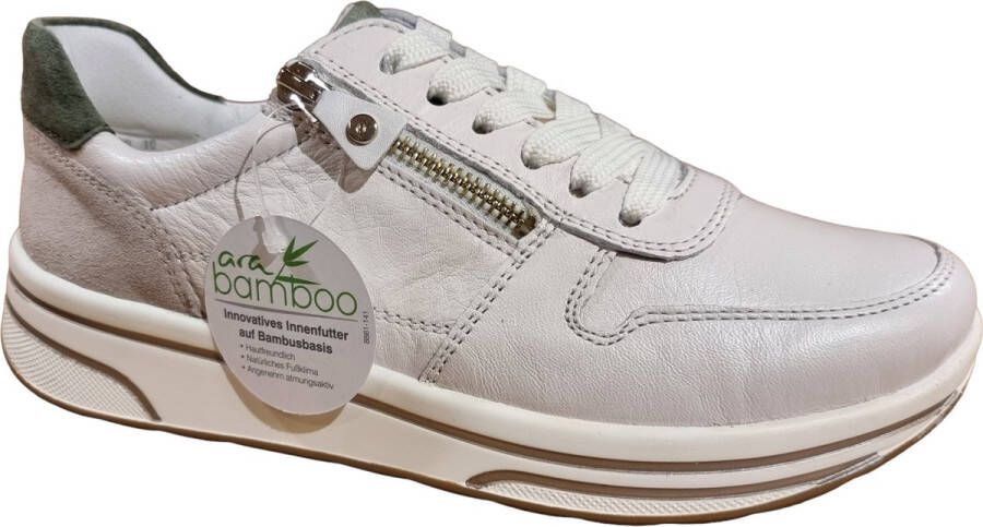 Ara 1232440~~~~~~~~~~~~~~~~~~~~~~~ Lage sneakersDames sneakers Wit beige