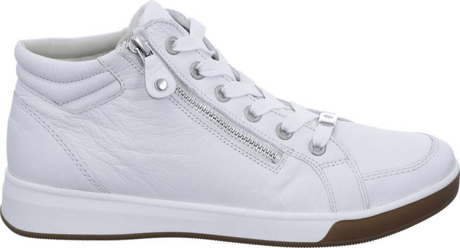 Ara 1244499~~~~~~~~~~~~~~~~~~~~~~~ Hoge sneakersVeterlaarzen s veterschoenen s sneakersHalf-hoge schoenen Wit beige