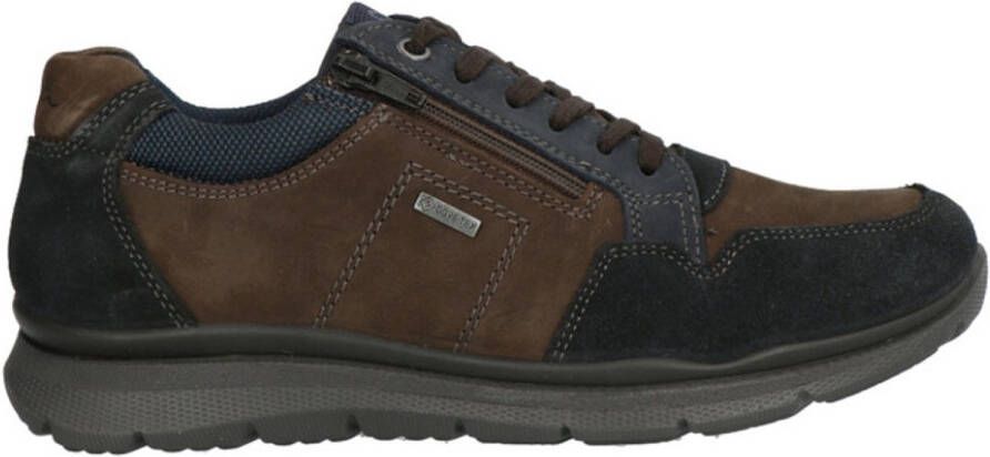 Ara -art-art 11-24607 19-blauw-bruin-goretex-veter rits-heren