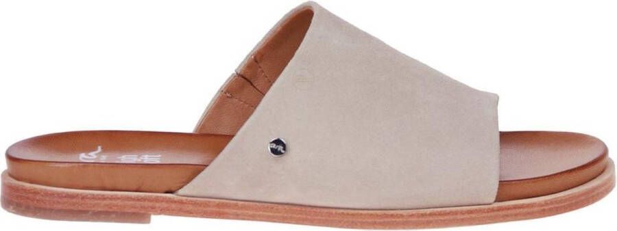 Ara Beige Nubuck Slipper G-leest