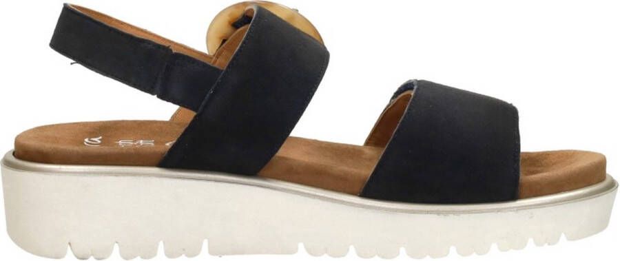 Ara Bilbao-S Sandalen Plat Blauw