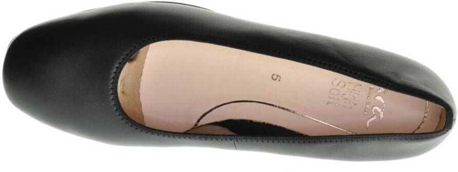 Ara Brede Zachtlederen Zwart Comfort Pump