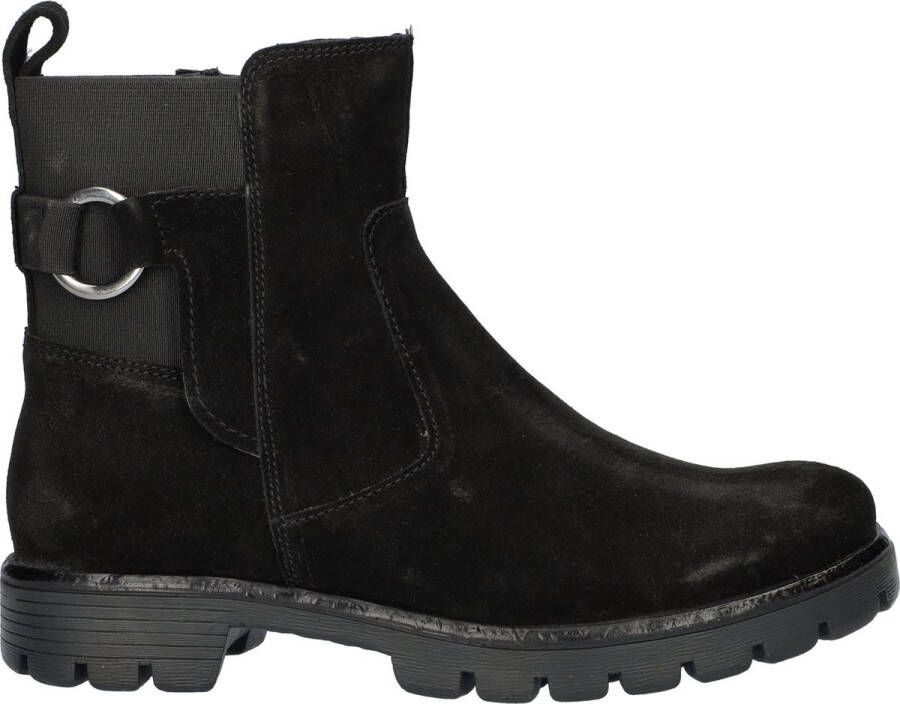 Ara Bristol comfort suède enkellaarzen zwart