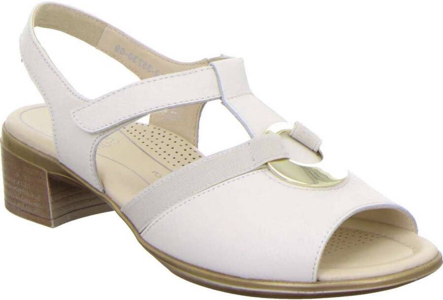 Ara Sandaaltjes Lugano zomerschoen sandaal blokhak in elegante look h-breedte